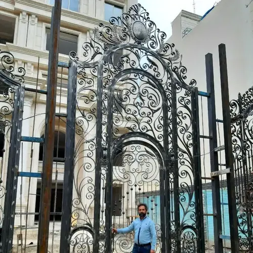 نمونه کارهای نرده و درب دستساز یدالهی